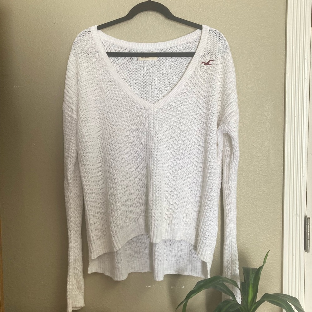 Hollister Off the Shoulder/ Oversized Sweater